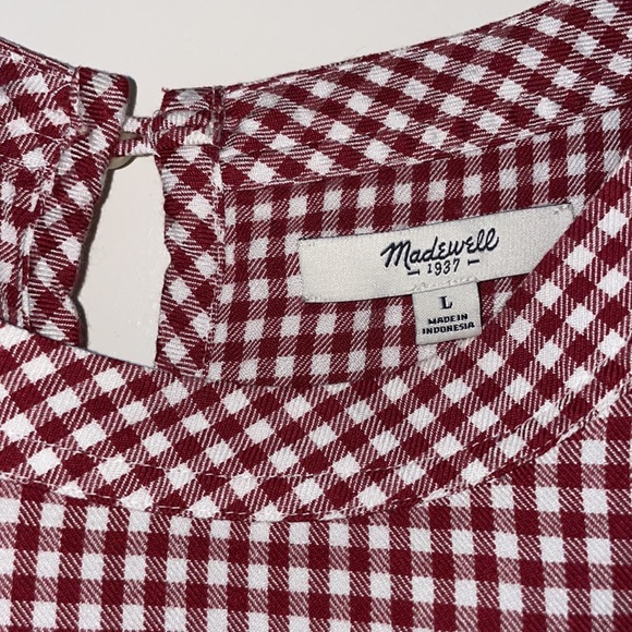 Madewell Plaid Drop Dress with Pockets - Picture 2 of 3